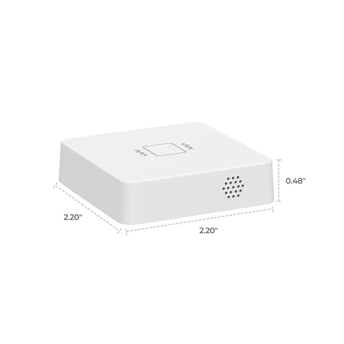 Miniatura 2 de THIRDREALITY Sensor de vibración inteligente con alarma de 110 dB, requiere concentrador Zigbee, sensibilidad ajustable, funciona con SmartThings