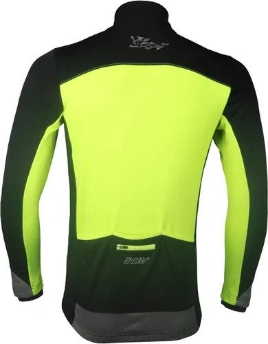Miniatura 2 de bpbtti Chaqueta térmica Softshell para hombre para ciclismo, correr, abrigo de rendimiento para invierno, resistente al viento, transpirable