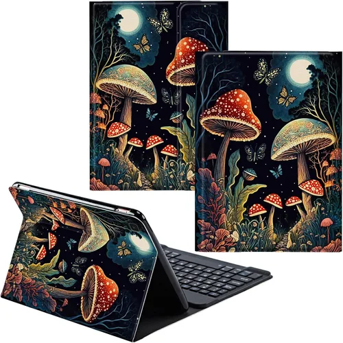 Miniatura 36 de Funda para Samsung Galaxy Tab S6 Lite 2022/2020 Teclado inalámbrico desmontable y cubierta de soporte de piel sintética Funda protectora