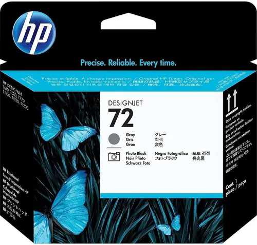 HP 72, cabeza de impresión gris/negro foto (C9380A)