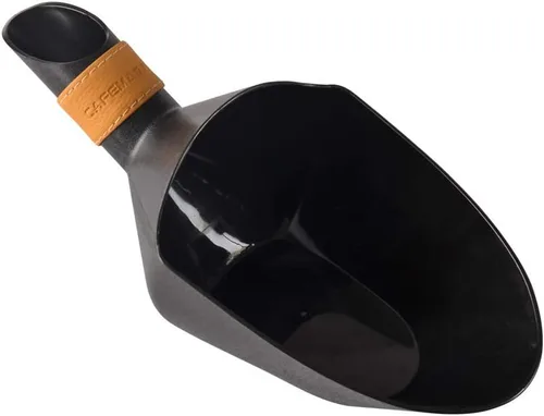 Miniatura 9 de CAFEMASY Cuchara medida de café en grano de café, pala Kilo Bean Scooper (negra-pequeño)