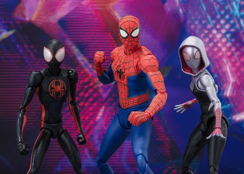 Miniatura 11 de TAMASHII NATIONS - Spider-Man: Across The Spider-Verse - Figura de acción de Peter B. Parker y MayDay Parker S.H.Figuarts