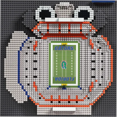 Miniatura 4 de FOCO NCAA Unisex NCAA College 3D BRXLZ Puzzle Team Football Stadium