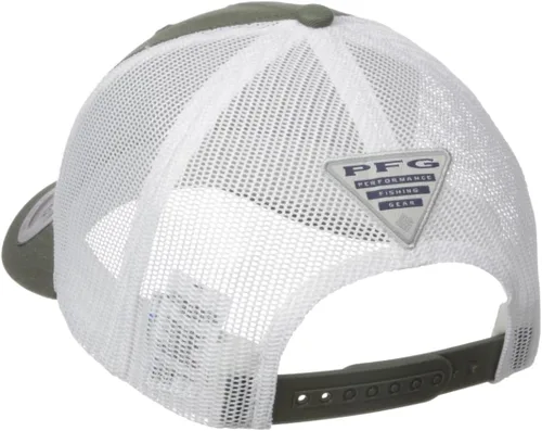 Miniatura 943 de Columbia - Gorra de malla con bandera con árboles unisex para adultos, corona alta