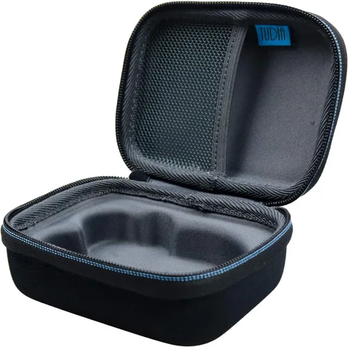 TUDIA Funda de viaje rígida compacta de EVA compatible con NuFACE Mini dispositivo de tonificación facial GUNFAY-O1 y 40300 [solo funda, dispositivo