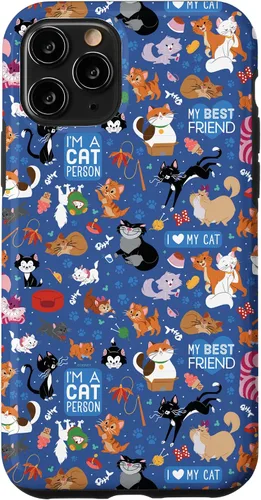 Miniatura 29 de Disney Carcasa para iPhone 17, diseño de gatos I Love My Cat