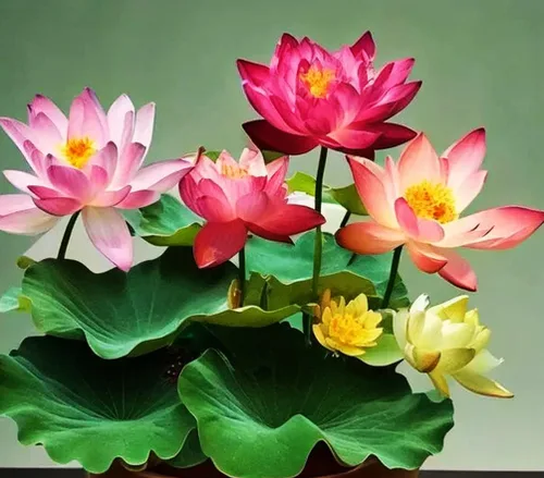 Miniatura 3 de 35 piezas Tazón de semillas de loto mezclado lirio de agua para plantar agua Características Bonsai Lotus Flower Interior Exterior Jardín Estanque