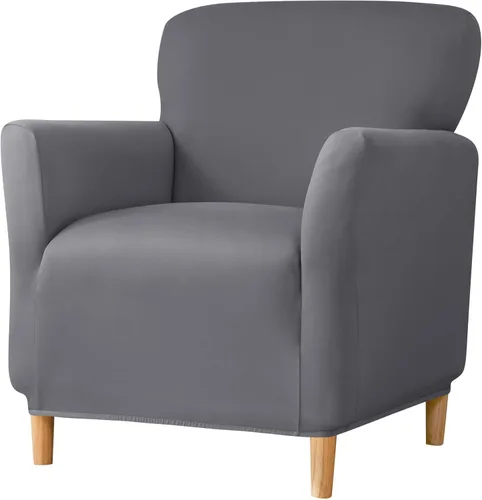 Miniatura 29 de Fundas de jacquard para sillón de banquete, fundas suaves para sillón, fundas elásticas de 1 pieza para sala de estar, funda antideslizante