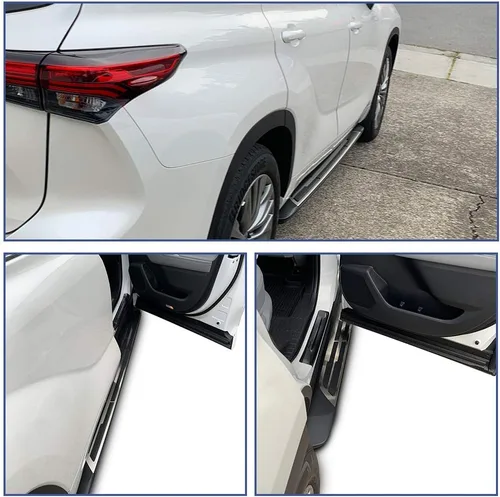 Miniatura 7 de Estribos aptos para Toyota Highlander L LE XLE XSE Limited Platinum Hybrid Bronze Edition 2020-2026