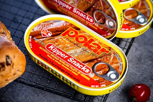 Miniatura 5 de MW Polar Arenque, aperitivos Kipper, 3.53 onzas (paquete de 12), 90% menos de sodio, pescado enlatado listo para comer, buena fuente de vitamina D