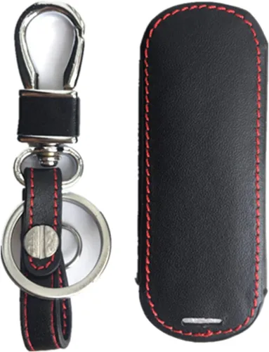 Miniatura 2 de Funda protectora de cuero para llavero de control remoto de entrada sin llave para Mazda 3 CX-3 CX-5 CX-7 CX-9 WAZSKE13D01 SKE13D-01 662F-SKE13D01