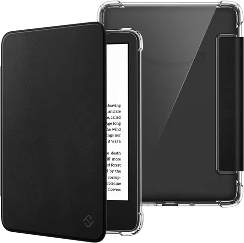 Miniatura 25 de Fintie Funda delgada para Kindle de 6 pulgadas (11ª generación - versión 2024/2022), ultra transparente, suave, flexible, transparente, cubierta