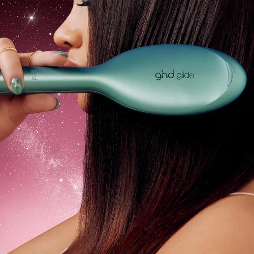 Miniatura 2 de ghd Set de regalo de cepillo caliente suavizante en jade seductor