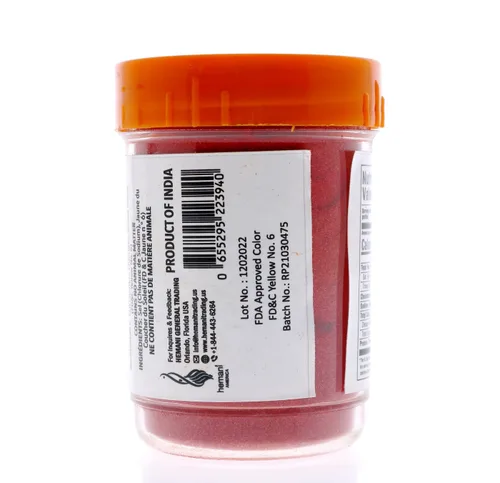 Miniatura 4 de Hemani Halal Food Color Naranja 0.88 oz - Tinte en polvo sin alcohol para Biryani, Gulab Jamun y dulces de celebración Sin conservantes