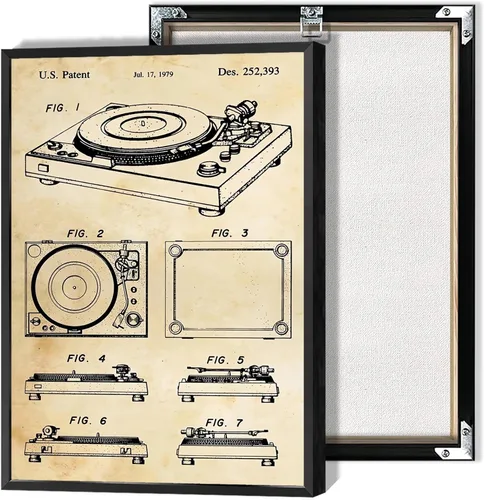 Miniatura 19 de Lienzo con estampado de patente para cámara, arte de pared, póster de dibujo de patente vintage, clásico, fresco, entusiastas de la fotografía