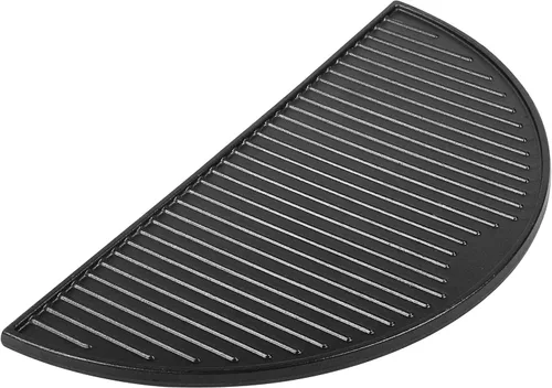 Miniatura 7 de Rejillas de cocina de hierro fundido de 18 pulgadas para huevos verdes grandes y grandes, parrilla redonda de hierro fundido, perfecta para bonitas