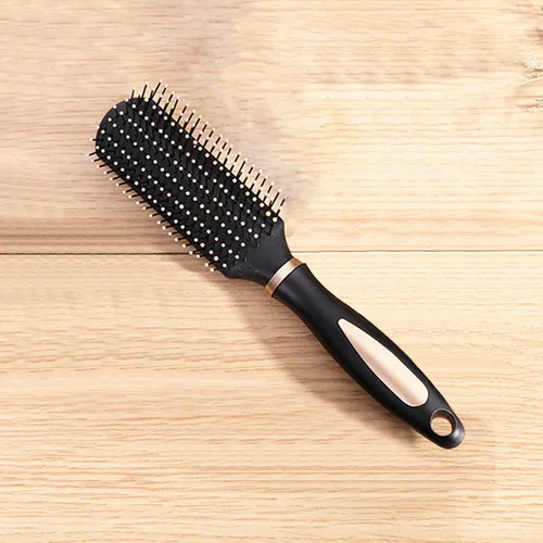 Miniatura 5 de Cepillo de pelo de masaje antiestático para hombres y mujeres, adultos y niños, cepillos de cerdas de nailon, cepillo para desenredar y secar