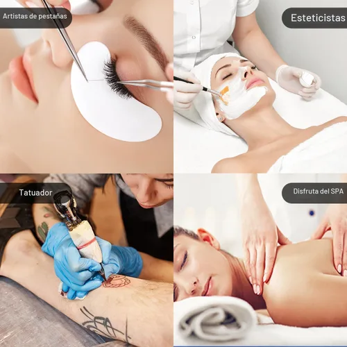 Miniatura 6 de Lámpara LED de pie Half Moon – Lámpara profesional sin sombras para técnicos de pestañas, esteticistas y artistas del tatuaje Control remoto