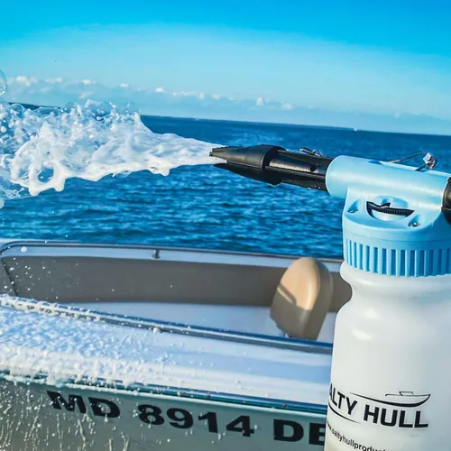 Miniatura 3 de 2 botellas de jabón espumoso Salty Hull para barco, naranja
