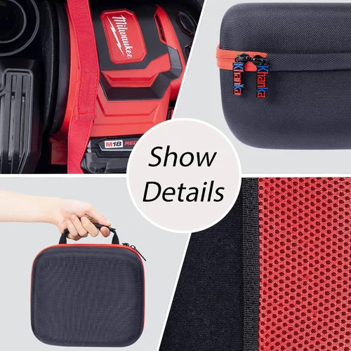 Miniatura 8 de Khanka Funda rígida para Milwaukee Electric Tools 2648-20 M18 + carcasa rígida para enrutador compacto inalámbrico Milwaukee M18 FUEL