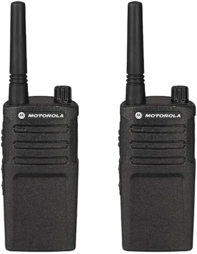 RMM2050 - Paquete de 2 radios de negocios bidireccionales de Motorola, color negro