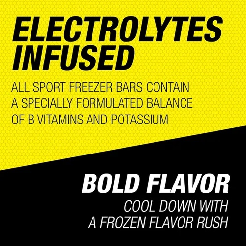 Miniatura 5 de All Sport Body Quencher Freezer Bars Variety Pack (Sugar Free) Giant Sized 3oz, 72 CT Refreshing Ice Pops with Electrolytes