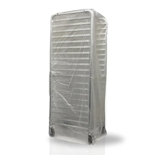 FSE Cubiertas desechables de grado comercial para bandejas/panecillos, 20.25 pulgadas de ancho x 26 pulgadas de profundidad x 69 pulgadas de alto,