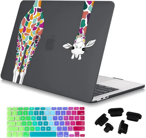 Miniatura 11 de Mektron para MacBook Air 13 Funda A1466/A1369 (versión 2010-2017), cubierta rígida de plástico con fijación a presión para MacBook Air 13.3 pulgadas