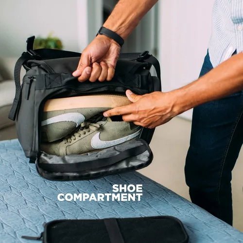 Miniatura 5 de NOMATIC bolso de viaje resistente al agua de 40L permitida por el puesto de control TSA lona resistentemochila