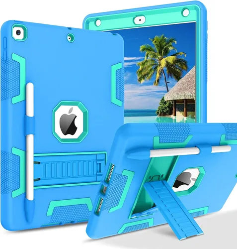 Miniatura 17 de BENTOBEN Funda para iPad de 9ª generación, funda para iPad de 8ª generación, funda para iPad de 7ª generación, iPad 10.2 2021/2020/2019, funda