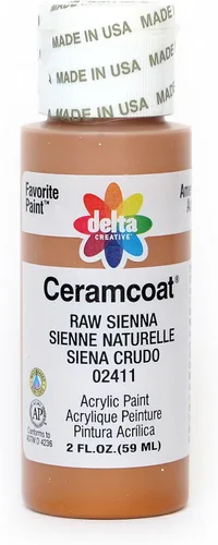 Miniatura 45 de Delta Creative Ceramcoat - Pintura acrílica en varios colores (2 onzas), 2436, carbón
