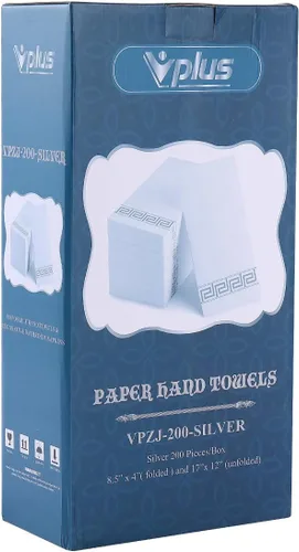 Miniatura 8 de Vplus Paquete de 200 toallas desechables para baño, servilletas decorativas de baño, suaves y absorbentes, desechables, para cocina, bodas, Acción