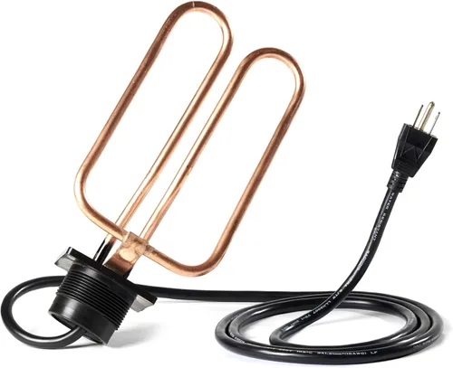Tapón de drenaje anticongelante para depósitos, de Farm Innovators, modelo DPH-15, 1,500 W