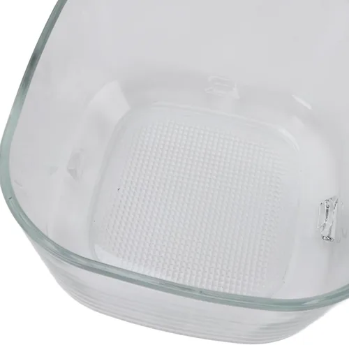 Miniatura 7 de Freidora de aire inteligente con ventana visual, capacidad de 6 L, control de temperatura, blanco, para comidas, freír, asar, recalentar