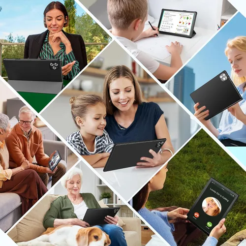 Miniatura 7 de Tablet Android 15 de 10 pulgadas con teclado - 24 GB (4+20) RAM+128 GB de ROM (expandible a 1TB), tabletas 2 en 1 con 8 núcleos, 7200 mAh, WiFi 5G