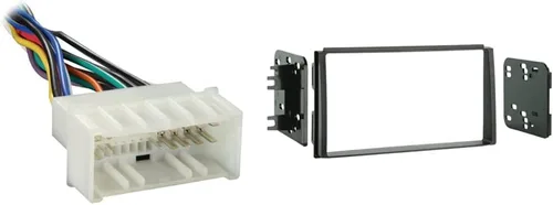 Metra Paquete de arnés de cableado de radio de automóvil para Hyundai 04 en adelante Kia/06 en adelante | Metra Kit de instalación doble DIN para