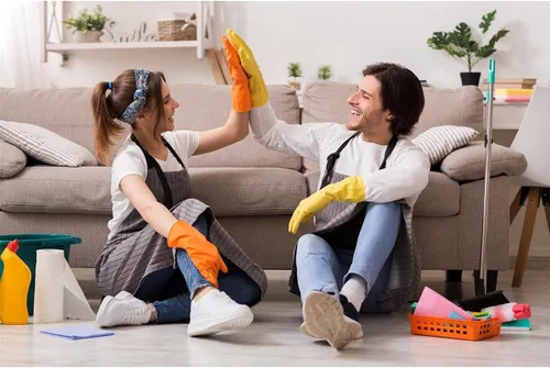 Miniatura 3 de Swiffer Juego de limpiador de polvo de microfibra, 1 mango y 3 almohadillas de repuesto (paquete de 1 unidad)