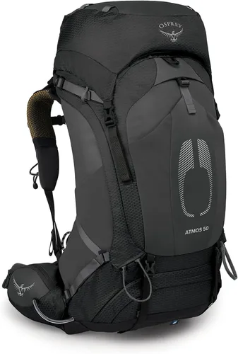 Miniatura 5 de Osprey Atmos AG 50L Mochila de mochilero para hombre Negro