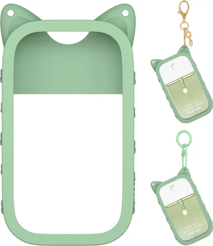 Miniatura 11 de Sonnorel Funda de silicona compatible con el spray desinfectante de manos Touchland (apto para 1 onza líquida/1.0 fl oz Ver)