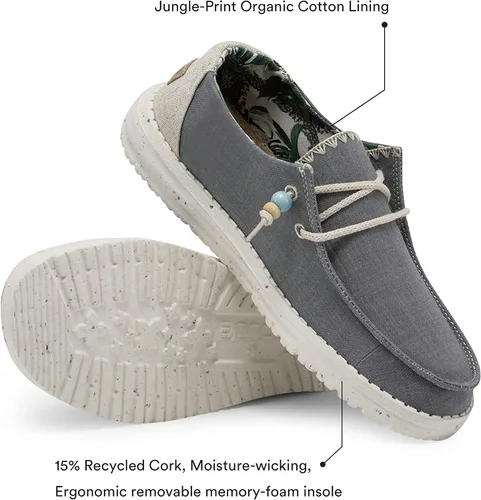 Miniatura 3 de Hey Dude Wendy Natural - Mocasines para mujer