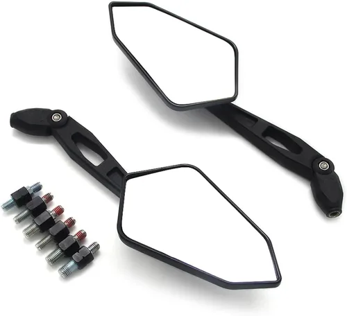 motorcycle rearview mirror For Kawasaki Z1000 ZRX400 ZRX1100 ZRX1200 KLE650 For V-ersys 650/1000 KLV1000 ER650 ER-6N Z900 Z650,Motorcycle Mirror Side