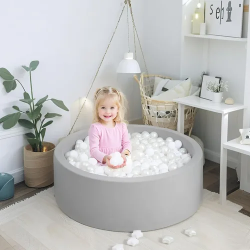 Miniatura 3 de GOGOSO Pelotas de Piscina de Pelotas para Niños Pequeños, Pelotas de Juego de Plástico para Bebés, Pelotas Suaves de Colores Pastel para Niños No