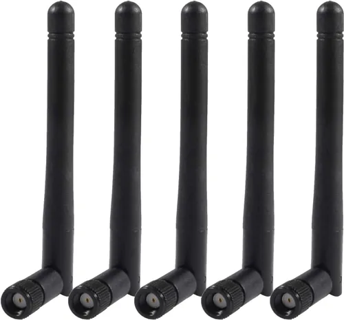 Miniatura 6 de 5 unids Dual Band WiFi 2.4GHz 5GHz 5.8GHz 8dBi MIMO RP-SMA Antena macho para WiFi Router Tarjeta de red inalámbrica Adaptador USB Cámara IP