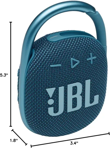 Miniatura 8 de JBL Clip 4: Altavoz portátil con Bluetooth, batería incorporada, característica impermeable y a prueba de polvo Azul