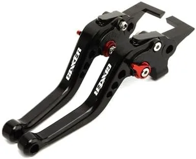 Miniatura 11 de KAnduo M para Suzuki GIXXER 250 SF GIXXER 150 125 SF250 2020-2022 motocicleta CNC corto ajustable freno embrague palancas Y (Color : todo negro B)