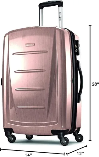 Miniatura 216 de Samsonite Winfield 2 Equipaje rígido con ruedas giratorias, Azul profundo, Juego de 3 piezas (20/24/28)