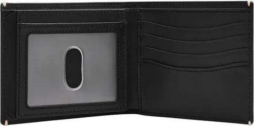 Miniatura 43 de Fossil Billetera plegable de cuero para hombre con ventana de identificación abatible para hombres