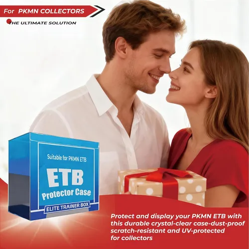 Miniatura 7 de Heetobcos Funda protectora ETB de plástico PET – 0.020 in transparente Elite Trainer Box Protector – Funda ETB compatible con cajas Elite Trainer