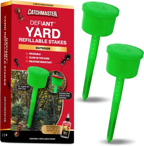 Miniatura 14 de Catchmaster DEFIANT Matador de Hormigas Líquido Premium, suministro de 1 año, mata a la reina y la colonia, botella de precisión sin desorden