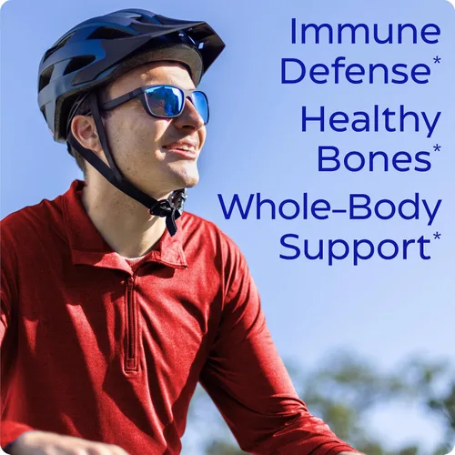 Miniatura 3 de Enzymedica Vitamina D3 K2, 5000 UI Vegan D3 + 90 mcg MK-7, suplemento a base de plantas con hongos shiitake y fibra prebiótica para apoyo óseo e